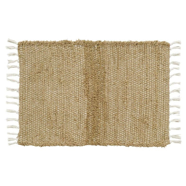 Burlap Natural Chindi/Rag Rug 27